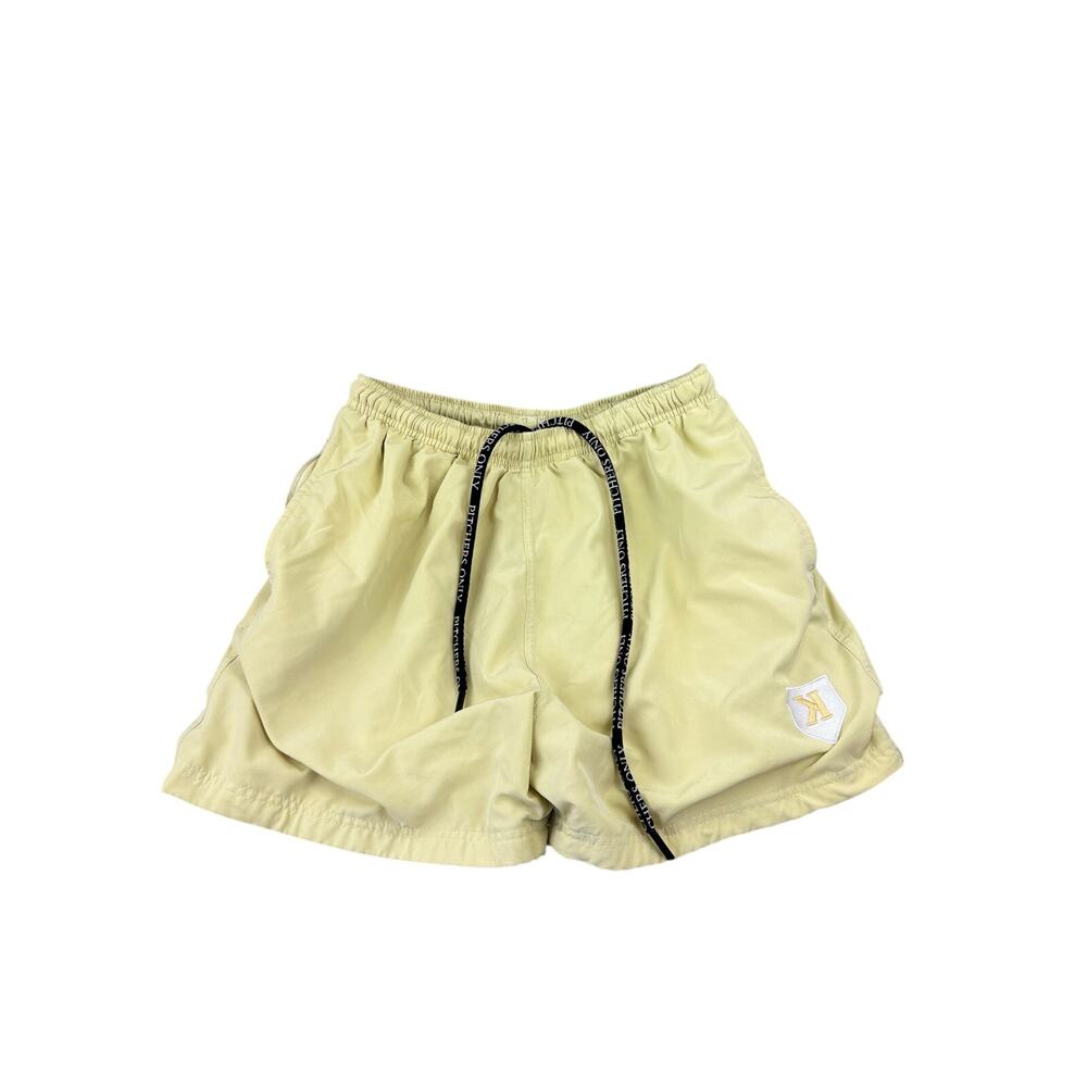 Pitchers Only Citrus Training Shorts Yellow Baseball Athletic Men's M C3